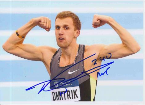 Alexei Dmitrik  Rußland  Leichtathletik Autogramm 13x18 cm Foto original signiert 
