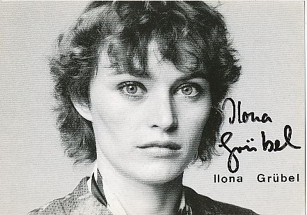 Ilona Grübel  Film & TV  Autogrammkarte original signiert 
