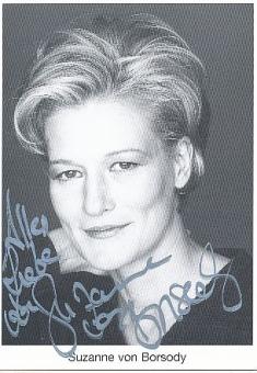 Suzanne von Borsody   Film & TV  Autogrammkarte original signiert 
