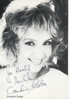 Cornelia Corba  Film & TV  Autogrammkarte original signiert 