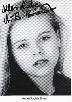 Anne Sophie Briest  Film & TV  Autogrammkarte original signiert 