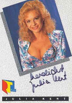Julia Kent  RTL   TV  Autogrammkarte original signiert 