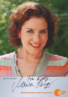 Marisa Burger  Die Rosenheim Cops  ZDF Serie  TV  Autogrammkarte original signiert 