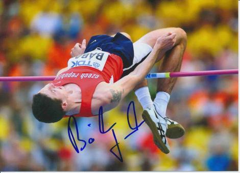 Jaroslav Baba  Tschechien  Leichtathletik Autogramm 13x18 cm Foto original signiert 
