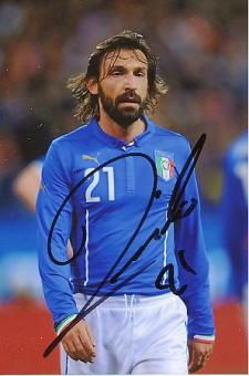 Andrea Pirlo  Italien Weltmeister WM 2006  Fußball Autogramm Foto original signiert 