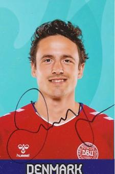 Thomas Delaney  Dänemark  Fußball Autogramm Foto original signiert 