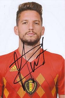 Dries Mertens  Belgien  Fußball Autogramm Foto original signiert 