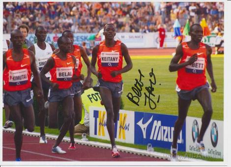 ?  Kenia  Leichtathletik Autogramm 13x18 cm Foto original signiert 