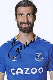 Andre Gomes  FC Everton  Fußball Autogramm Foto original signiert 