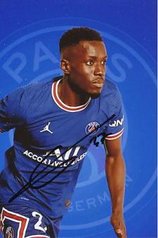 Idrissa Gueye  PSG Paris Saint Germain  Fußball Autogramm Foto original signiert 