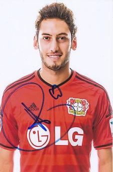 Hakan Çalhanoğlu  Bayer 04 Leverkusen  Fußball Autogramm Foto original signiert 
