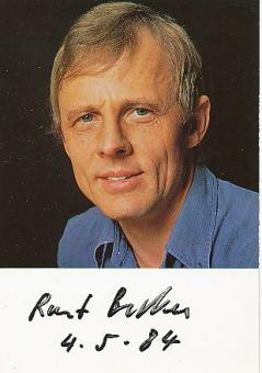 Rolf Becker  Film & TV  Autogrammkarte original signiert 