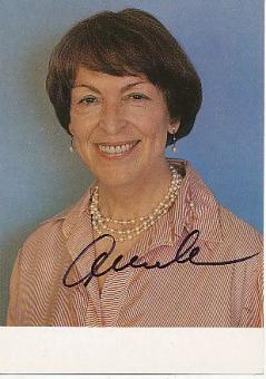 Annette von Aretin † 2006   TV  Autogrammkarte original signiert 