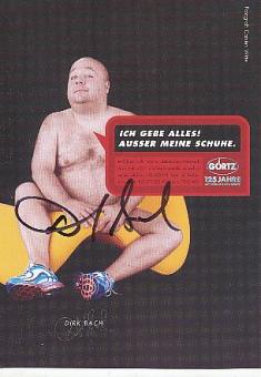 Dirk Bach † 2012  Comedian  TV  Autogrammkarte original signiert 