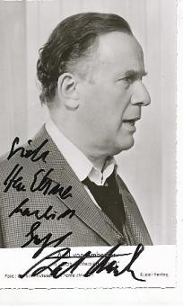 Axel von Ambesser † 1988  Film & TV  Autogrammkarte original signiert 