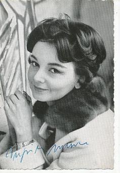 Ingrid Andree   Film & TV  Autogrammkarte original signiert 