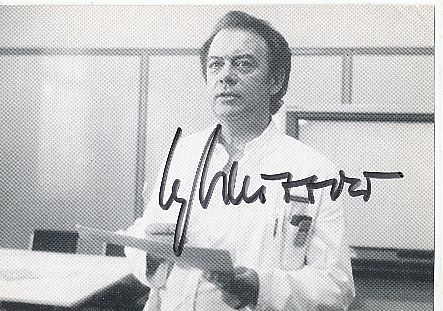 Klausjürgen Wussow † 2007   Film & TV  Autogrammkarte original signiert 