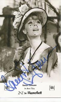 Sonja Ziemann † 2020   Film & TV  Autogrammkarte original signiert 