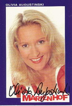 Olivia Augustinski  Marienhof  ARD  TV  Autogrammkarte original signiert 