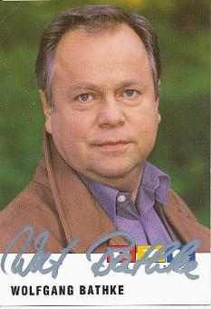 Wolfgang Bathke   RTL  TV   Autogrammkarte original signiert 