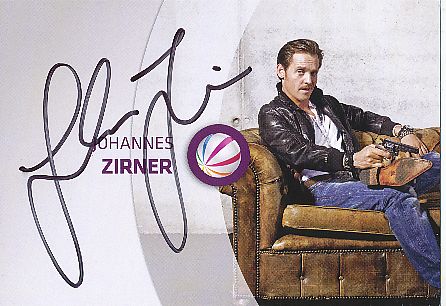 Johannes Zirner   Sat.1   TV  Sender  Autogrammkarte original signiert 