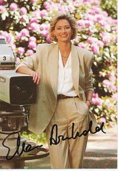 Ellen Arnhold  Tagesschau  ARD   TV  Autogrammkarte original signiert 