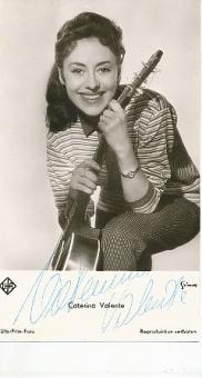 Caterina Valente  Musik & Film & TV  Autogrammkarte original signiert 