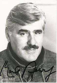 Mario Adorf   Film & TV  Autogrammkarte original signiert 