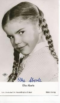 Elke Aberle  Film & TV  Autogrammkarte original signiert 