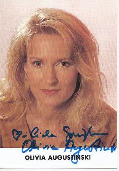 Olivia Augustinski  Marienhof  TV  Autogrammkarte original signiert 