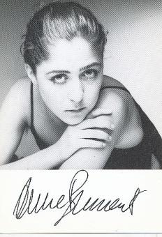 Anne Bennent   Film & TV  Autogrammkarte original signiert 