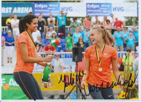 Julija Lewtschenko  Leichtathletik Autogramm 13x18 cm Foto original signiert 