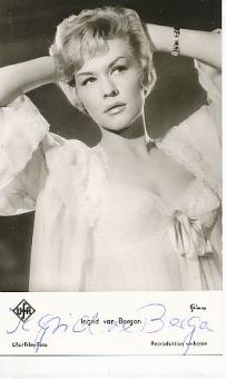 Ingrid van Bergen   Film & TV  Autogrammkarte original signiert 