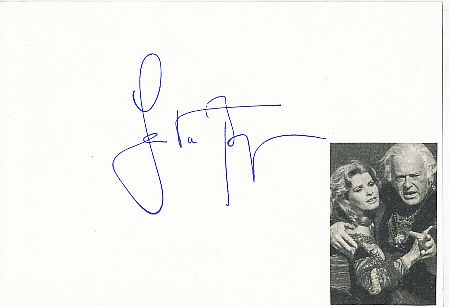 Senta Berger  Film & TV Autogramm Karte original signiert 