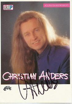 Christian Anders   Musik  Autogrammkarte original signiert 