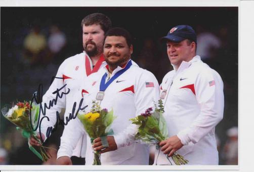 Christian Cantwell  USA  Leichtathletik Autogramm 13x18 cm Foto original signiert 
