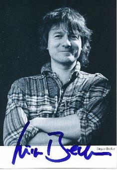 Jürgen Becker  Comedian  TV  Autogrammkarte original signiert 