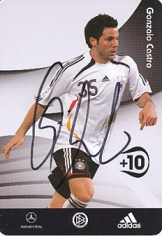 Gonzalo Castro  DFB   Nationalteam Fußball Autogrammkarte original signiert 