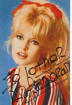 Brigitte Bardot  Film & TV Autogramm Foto original signiert 