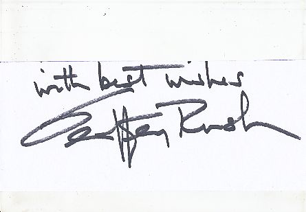 Geoffrey Rush  Film & TV Autogramm Karte  original signiert 