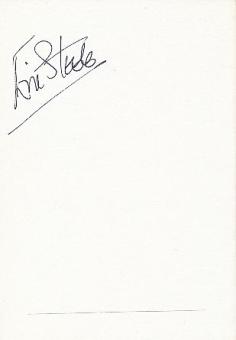 Eric Steele   FC Watford 1983   Fußball Autogramm Karte  original signiert 