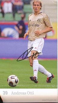 Andreas Ottl  FC Bayern München  2005/2006  Fußball Autogrammkarte original signiert 