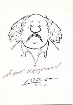 Albert Krogmann † 1999  Film & TV  Autogrammkarte original signiert 