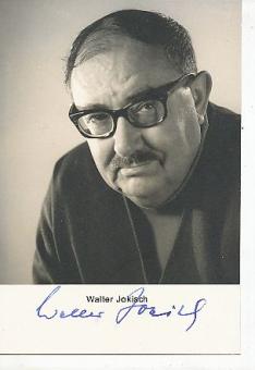Walter Jokisch † 1984  Film & TV  Autogrammkarte original signiert 