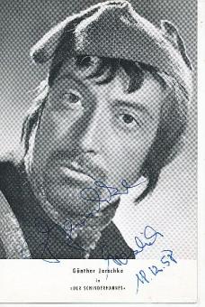 Günther Jerschke † 1997  Film & TV  Autogrammkarte original signiert 