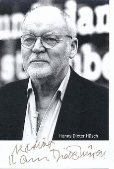 Hanns Dieter Hüsch † 2005  Film & TV  Autogrammkarte original signiert 