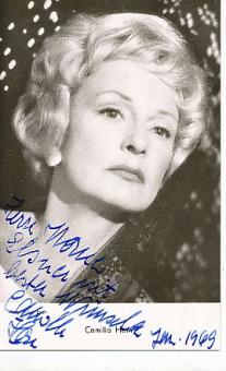 Camilla Horn † 1996  Film & TV  Autogrammkarte original signiert 