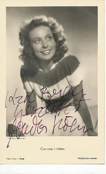 Carola Höhn † 2005  Film & TV  Autogrammkarte original signiert 