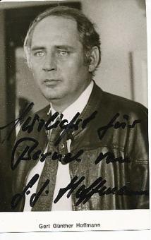 Gert Günther Hoffmann † 1997  Film & TV  Autogrammkarte original signiert 