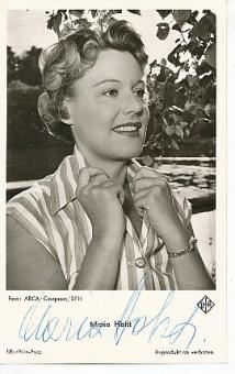 Maria Holst † 1980  Film & TV  Autogrammkarte original signiert 